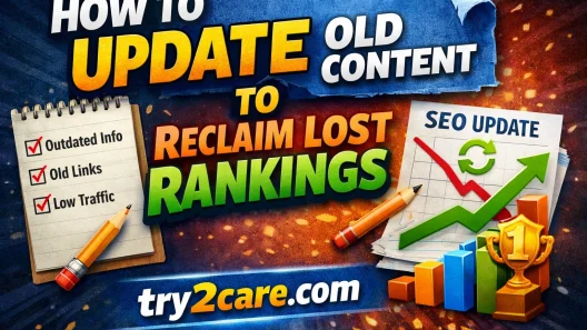 How to Update Old Content to Reclaim Lost Rankings