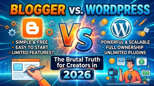 blogger vs wordpress what you need to know