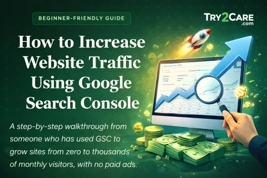 how to get more traffic using google search console