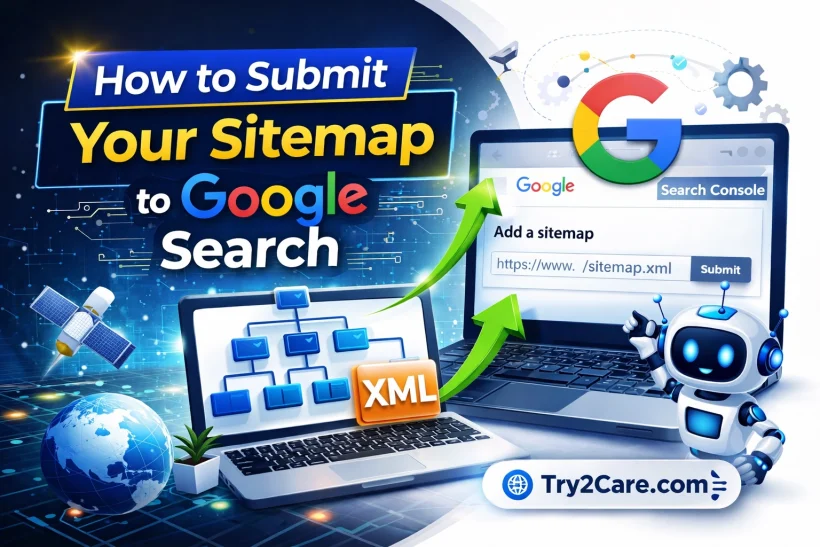 submit your page sitemap to google search console the right way